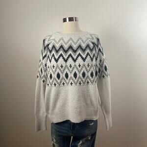 A New Day • Fair Isle Crewneck Sweater